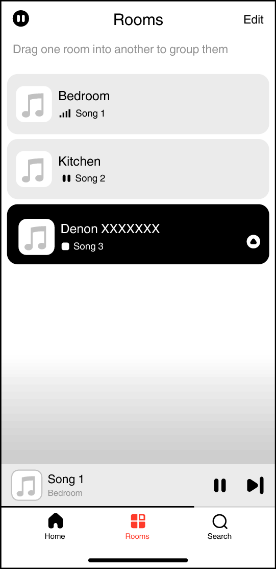 App Select Room De